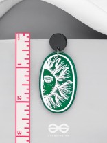 DAYDREAMS & SUNFEELS- STATEMENT ACRYLIC EARRINGS