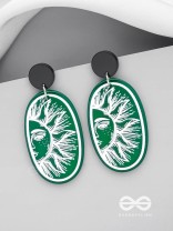 DAYDREAMS & SUNFEELS- STATEMENT ACRYLIC EARRINGS
