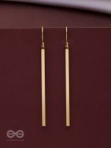 THE LUXURY DIMENSIONS - CLASSIC GOLDEN EARRINGS