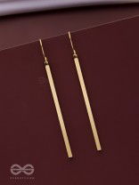 THE LUXURY DIMENSIONS - CLASSIC GOLDEN EARRINGS