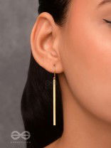 THE LUXURY DIMENSIONS - CLASSIC GOLDEN EARRINGS