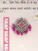 The Blooming Beauties - Enamelled Oxidised Earrings