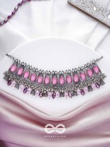 The Coral Dreams - Statement Embellished Oxidised Neckpiece