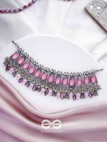 The Coral Dreams - Statement Embellished Oxidised Neckpiece