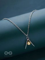 Resting Quidditch - Statement Silver Pendant