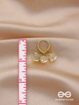 The Dewy Dreamer - Golden Drop Earrings 