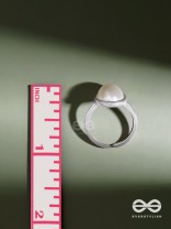 Pixie's Pearl - Statement Pearl Ring (Adjustable)