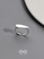 Silver Serenity - Classic Silver Ring 