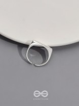 Silver Serenity - Classic Silver Ring 