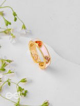 Adorable Affection - Heart Enamelled Ring 