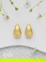 Gilded Illumination - Golden Earrings