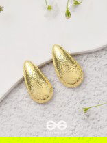 Droplet Delights - Golden Earrings
