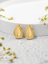 Medusa's Tears - Golden Ear Studs