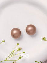 Drop Of Mocha - Casual Stud Earrings