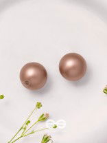 Drop Of Mocha - Casual Stud Earrings