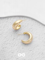 The Elysian Hoops - Golden Earrings