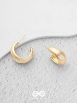 The Elysian Hoops - Golden Earrings