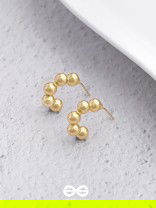 Spell Beads - Classy  Golden  Earrings  