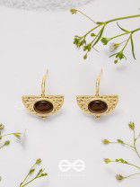 Coffee Bean Beauties - Golden Earrings