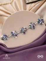 Devasesa- Remnants Of The Sea- Beads And Stones Hand Embroidered Necklace