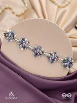 Devasesa- Remnants Of The Sea- Beads And Stones Hand Embroidered Necklace