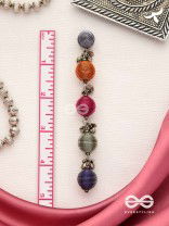 The Musical Threads - Oxidised Earrings