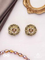 Deepvat - The Brilliant Lights - Beaded Hand Embroidered Stud Earrings