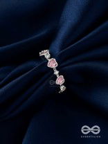 Mi Amor - Silver Embellished Ring (Adjustable)