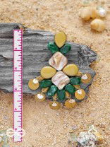 Haritaye - The Mint Melody - Stones And Coins Earrings