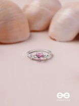 The Celestial Affection - Silver Cubic Zirconia Ring