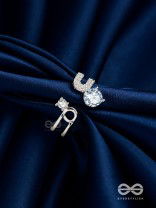 The Dreamy Dazzle - Silver Cubic Zirconia Ring (Adjustable)