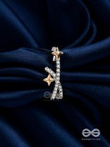 The Shooting Stars - Silver Cubic Zirconia Ring