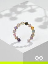 The Pastel Gravel  - Golden Ring (Adjustable)