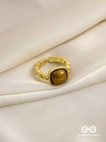 The Cocoa Charisma - Golden Ring (Adjustable)