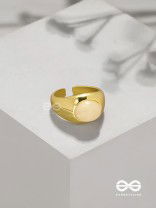 The Latte Lullaby - Golden Ring (Adjustable)