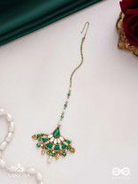 NARTAKILATA-DANCER'S VINE- MAANGTIKA WITH STONES, PEARLS, BEADS AND THREADWORK