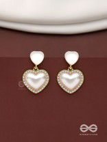 Cherished Hearts- Sparkling Stud Earrings