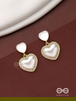 Cherished Hearts- Sparkling Stud Earrings