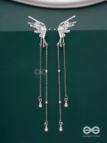 Angel Whispers- Divine Drop Ear cuffs (Both Ear)