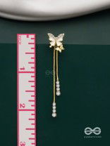 Wings of Glamour- Butterfly Dangle Earrings