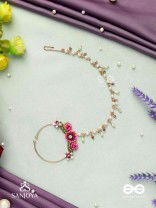 VARNAMALA ABHUSHANA - ADORNMENT OF COLORS - FLORAL MOTIFS WITH PEARLS NATH