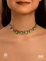 FESTIVE FLURRY - VIBRANT PETAL LINK CHOKER