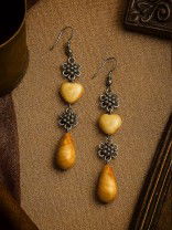 SANDSTONE BLOOM- RUSTIC CHARM DANGLERS