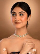 PETAL PARADE - ENAMELLED VINTAGE STYLE CHOKER