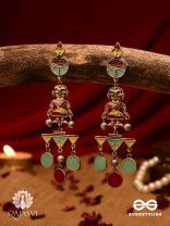 CARNIVAL CHAOS - GEOMETRIC STATEMENT EARRING