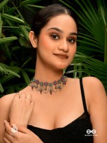 NOMAD CHARM - VIBRANT OXIDISED NECKLACE