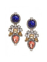 Twinkle in My Eyes Earrings- Midnight Blue