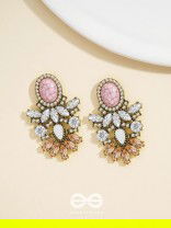 The Royal Affair Studded Dazzling Earrings 