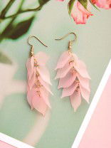 The Perfect Casual Touch Autumn Leaf Desire earrings