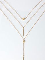 The Style Slayer Multilayered Golden Necklace
